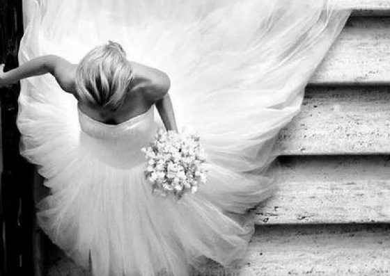 Bride-on-stairs-at-portsea-pop-up-wedding The Gemma Dillema