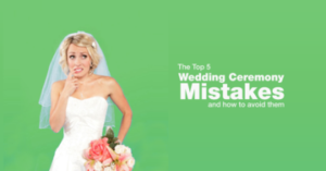 Wedding Ceremony Mistakes Victoria Edition